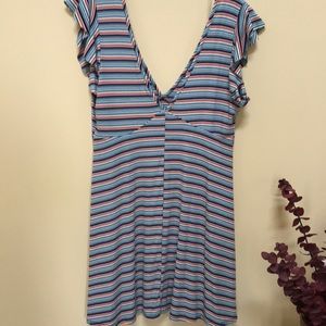 NWT Wild Fable ribbed striped dress